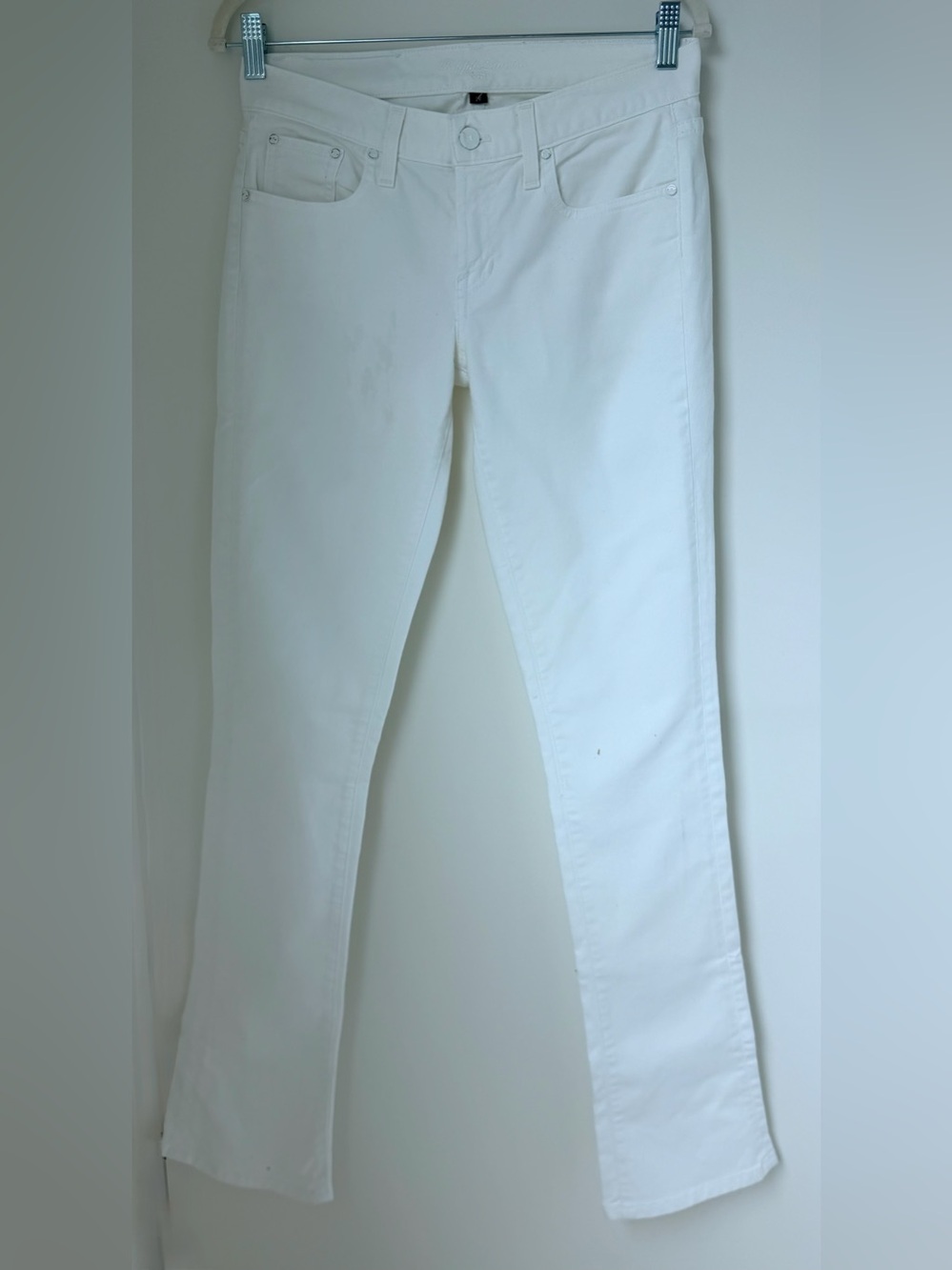 Ralph Lauren 380 white denim jeans. Size 27, SALE!